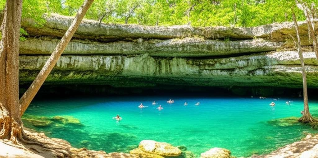 Generate a high-quality, relevant image prompt for an article about: Places To Visit In Texas In Sum