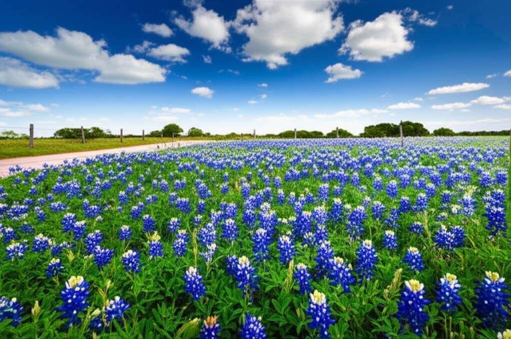 Generate a high-quality, relevant image prompt for an article about: Places To Visit In Texas In Spr