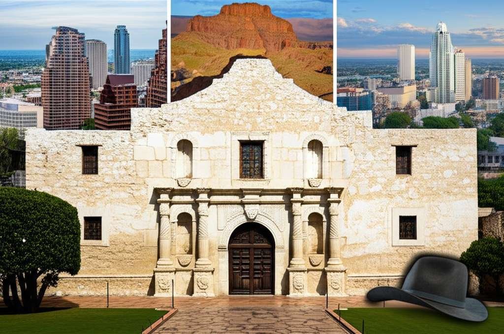 Generate a high-quality, relevant image prompt for an article about: Top Tourist Attractions in Texa