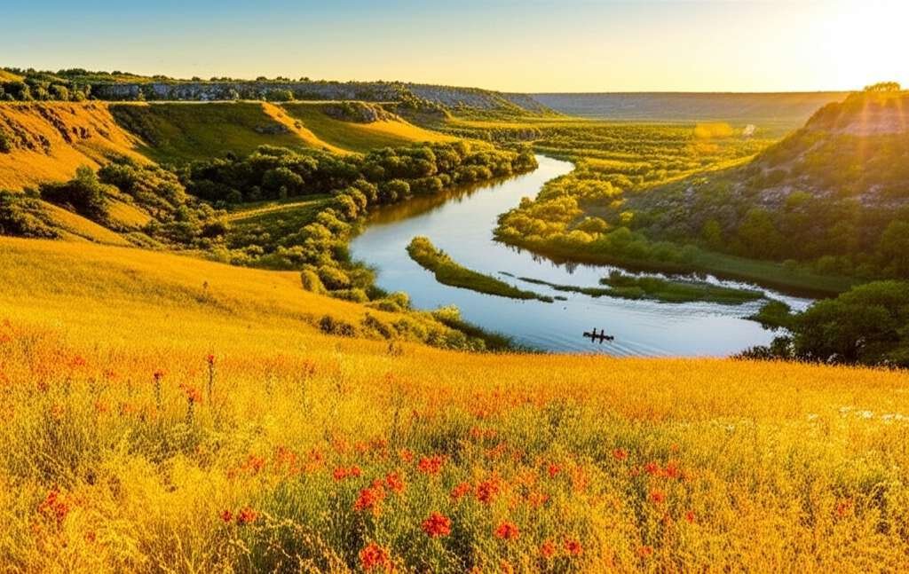 Generate a high-quality, relevant image prompt for an article about: Best Nature Spots in Texas: Unf