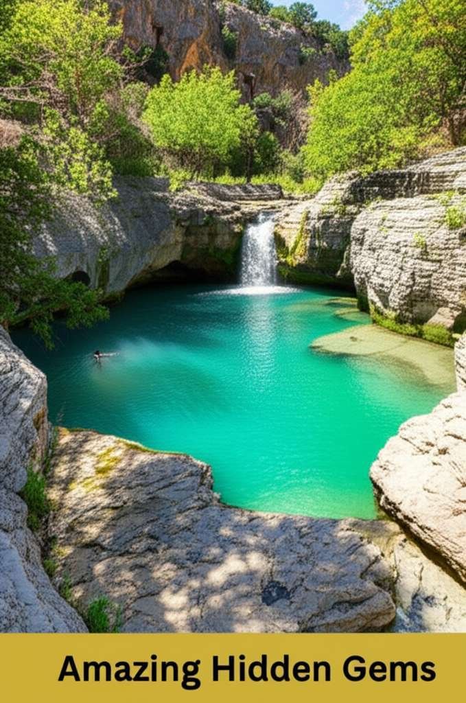 Generate a high-quality, relevant image prompt for an article about: Unique Texas Destinations: Amaz