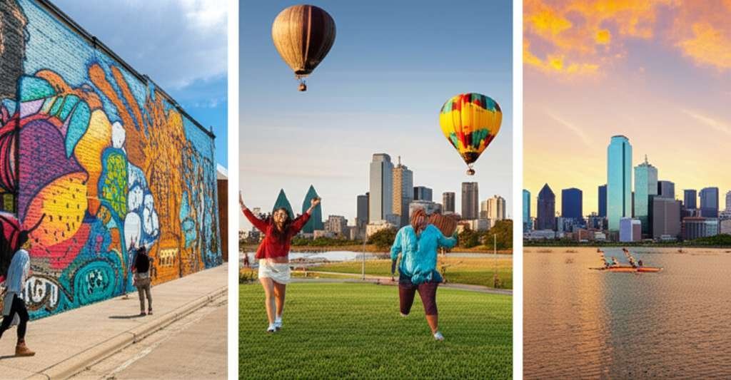 Generate a high-quality, relevant image prompt for an article about: Unique Things To Do In Dallas: