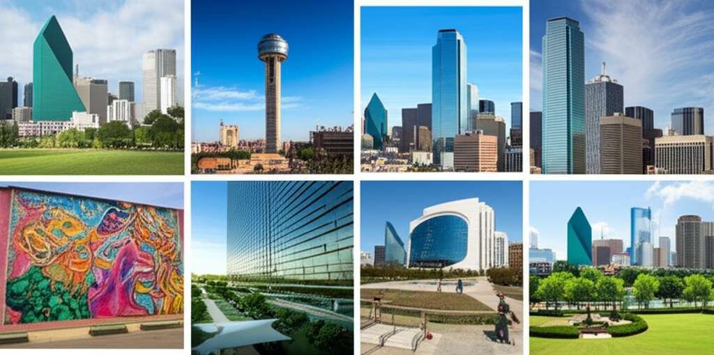 Generate a high-quality, relevant image prompt for an article about: Best Attractions In Dallas: Ama