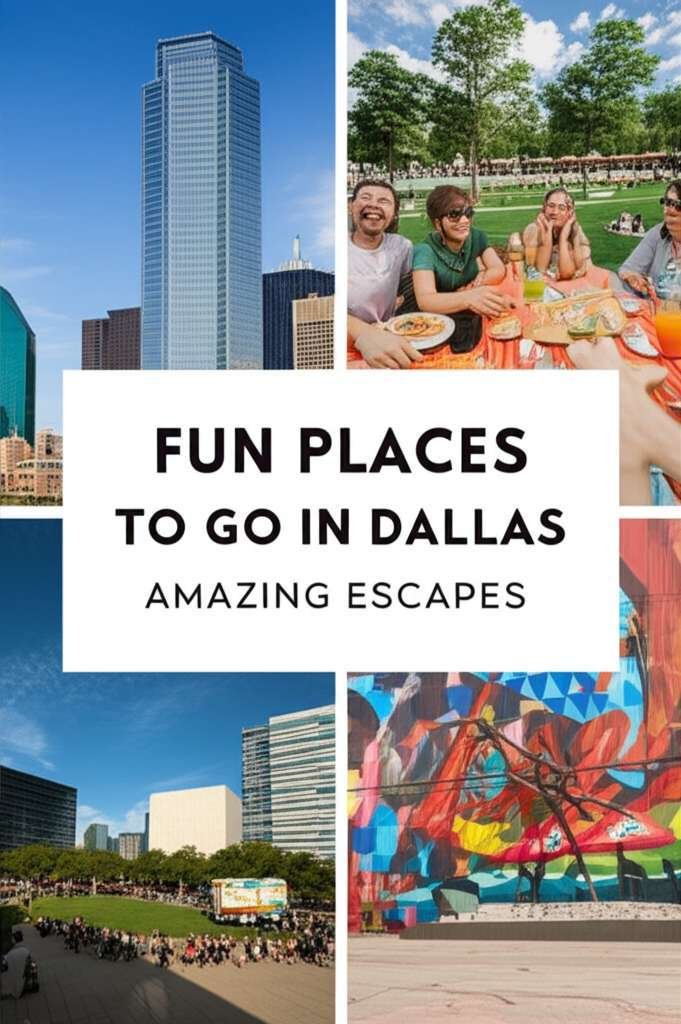 Generate a high-quality, relevant image prompt for an article about: Fun Places To Go In Dallas: Ama