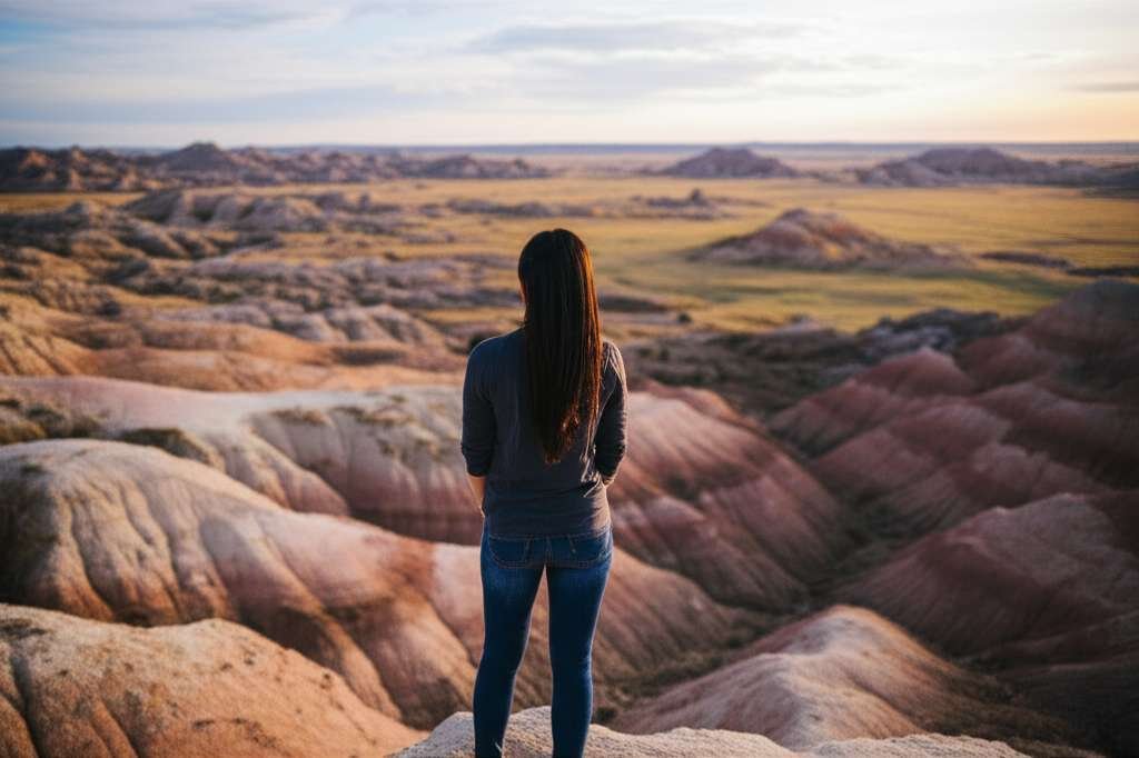 Generate a high-quality, relevant image prompt for an article about: 7 Hidden Gems In North Dakota: