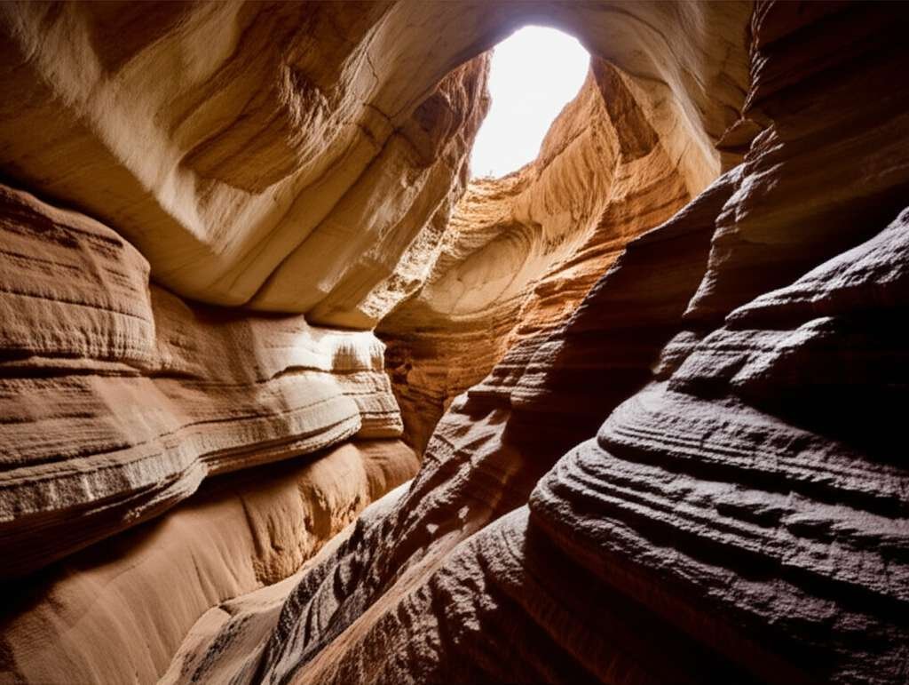 Generate a high-quality, relevant image prompt for an article about: 5 Caves in North Dakota: Amazin