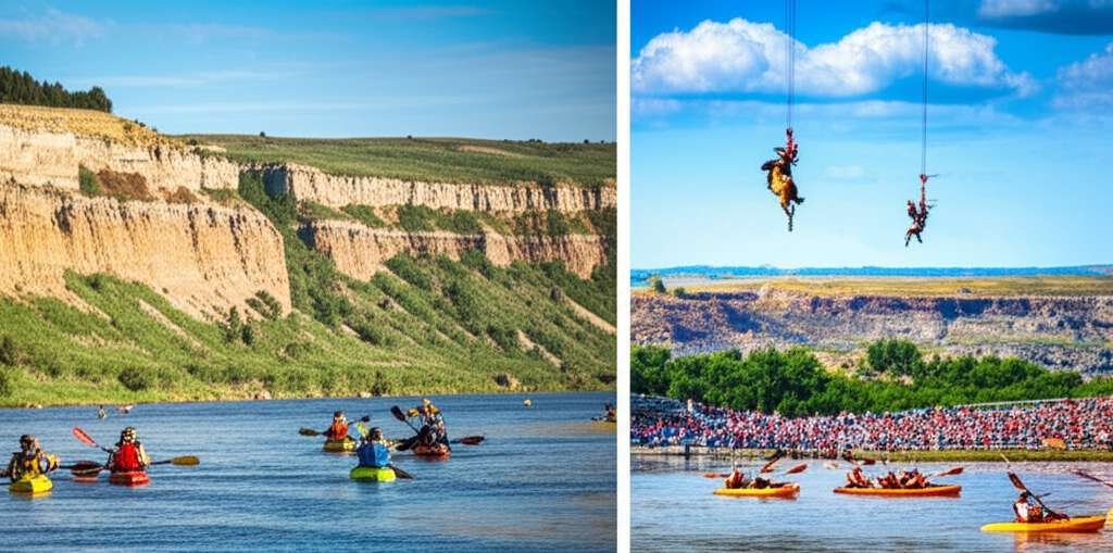 Generate a high-quality, relevant image prompt for an article about: 15 Thrilling Things to Do in No