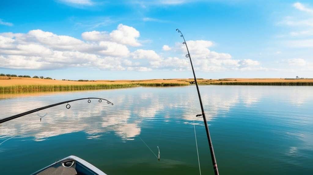 Generate a high-quality, relevant image prompt for an article about: 7 Amazing Fishing Spots In Nort