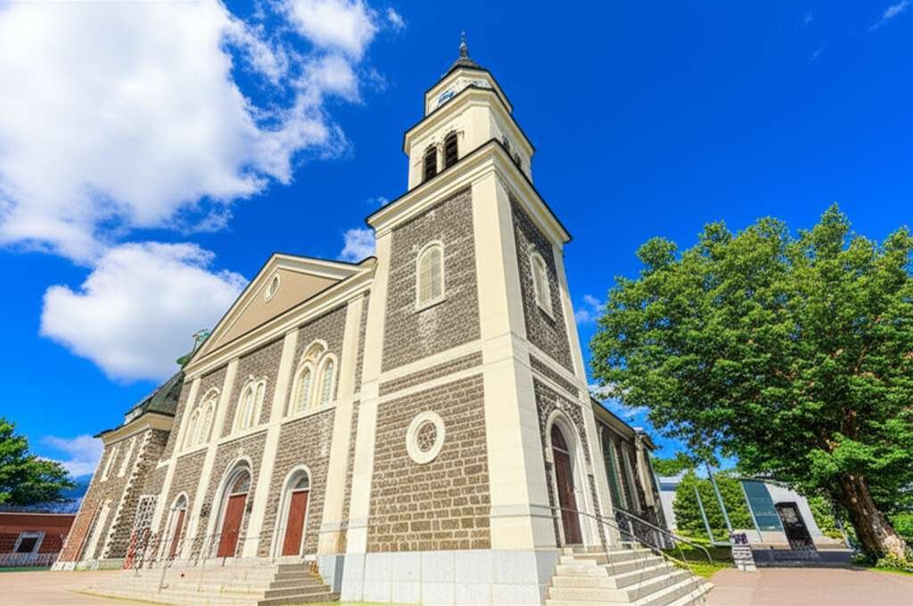 Generate a high-quality, relevant image prompt for an article about: 10 Historic Sites In Laval: Ama