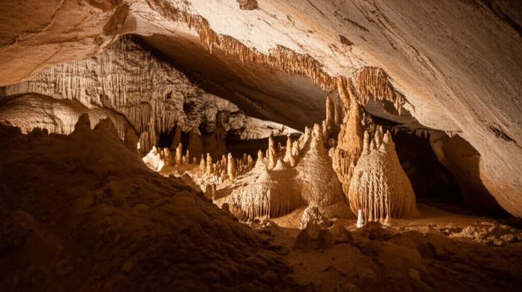 Generate a high-quality, relevant image prompt for an article about: 5 Caves Near Laval: Amazing Hid