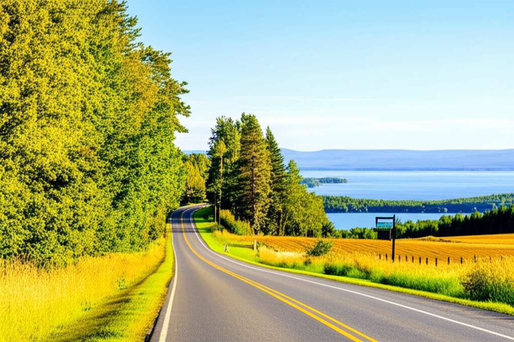 Generate a high-quality, relevant image prompt for an article about: 10 Road Trips From Laval: Amazi