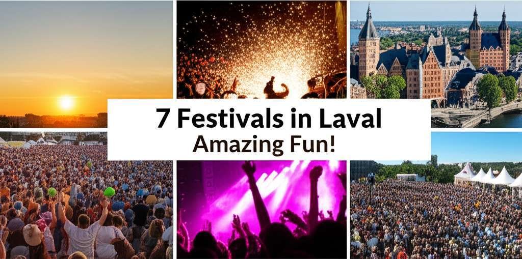 Generate a high-quality, relevant image prompt for an article about: 7 Festivals in Laval: Amazing F