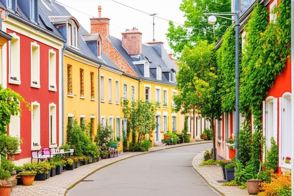 Generate a high-quality, relevant image prompt for an article about: 10 Small Towns Near Laval: Amaz