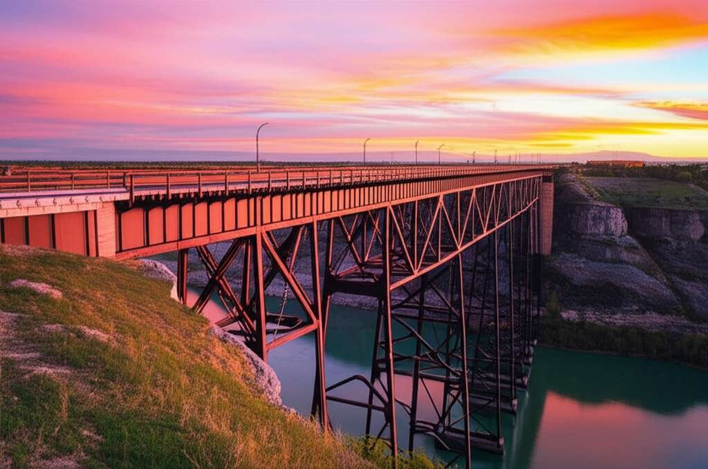 Generate a high-quality, relevant image prompt for an article about: 10 Lethbridge Attractions: Unco