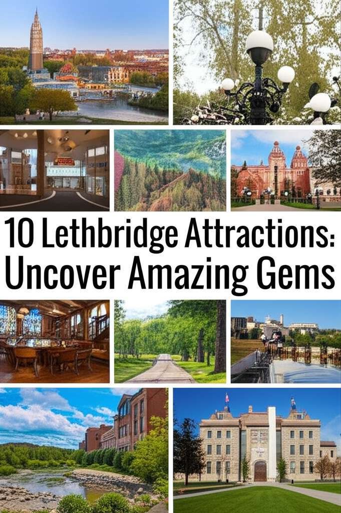 Generate a high-quality, relevant image prompt for an article about: 10 Lethbridge Attractions: Unco