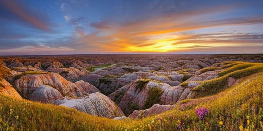 Generate a high-quality, relevant image prompt for an article about: 7 Breathtaking Outdoor Adventur