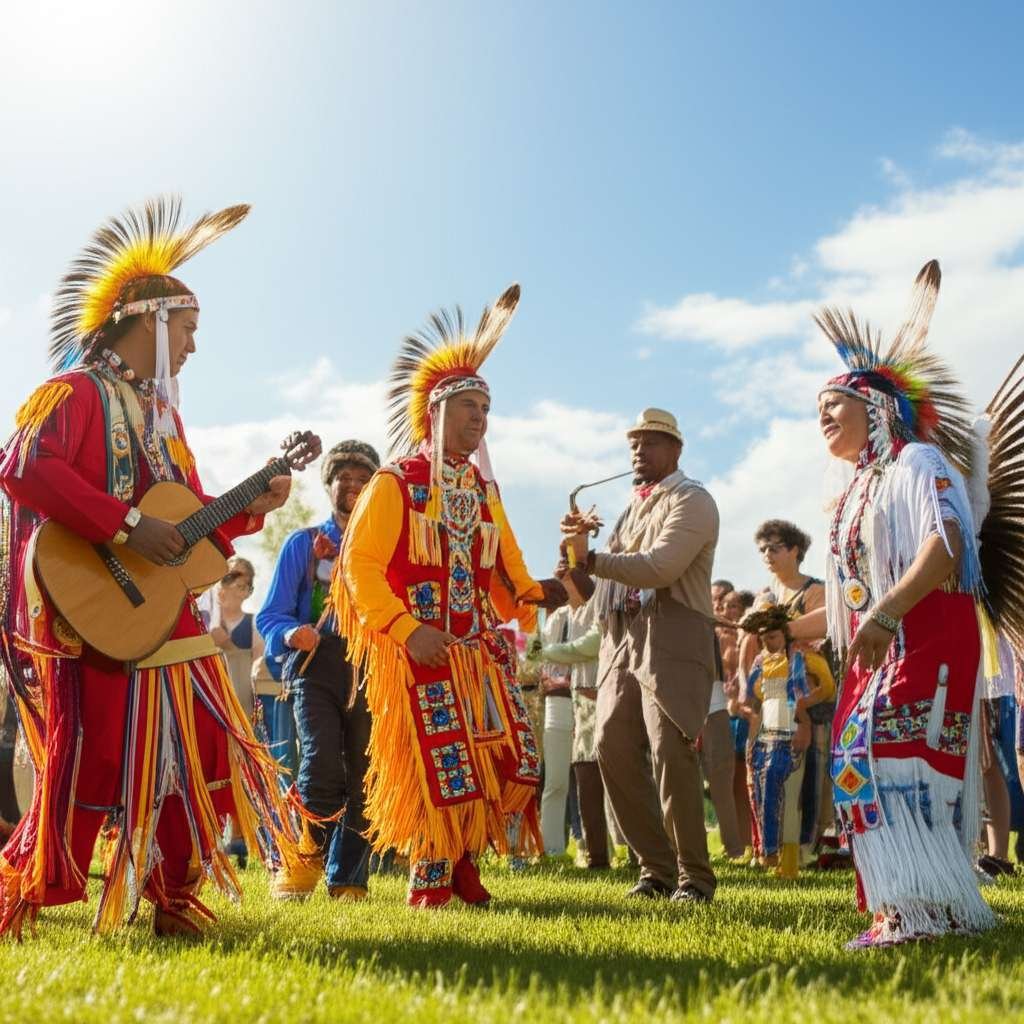 Generate a high-quality, relevant image prompt for an article about: 10 Cultural Festivals In North