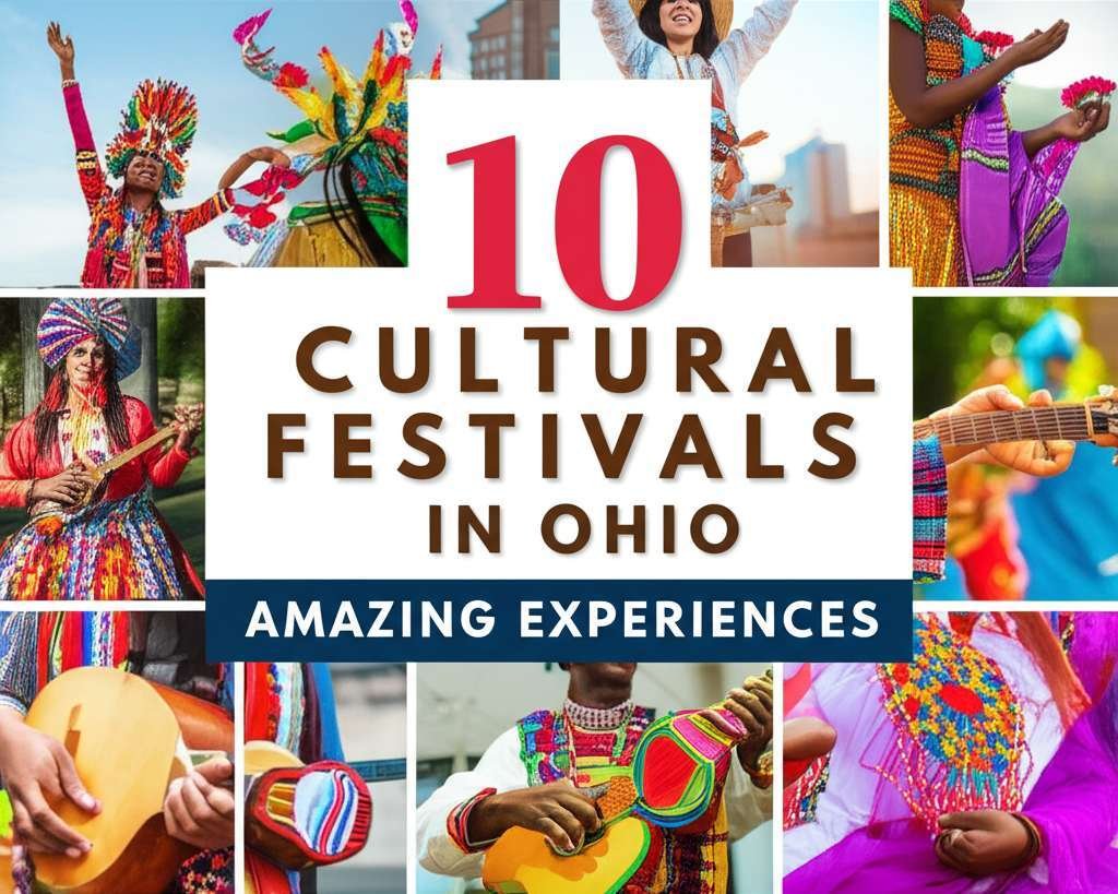 Generate a high-quality, relevant image prompt for an article about: 10 Cultural Festivals in Ohio: