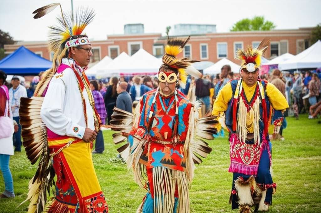 Generate a high-quality, relevant image prompt for an article about: 7 Festivals in Oklahoma: Amazin