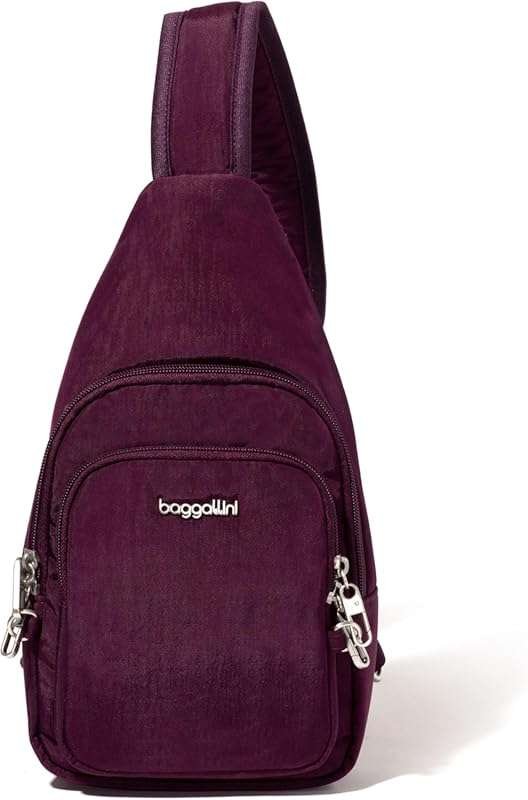 Baggallini womens Securtex Anti-theft Daytripper Sling