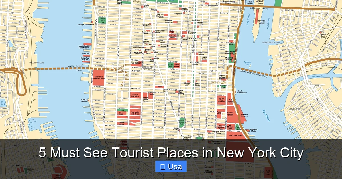 5 Must See Tourist Places in New York City
