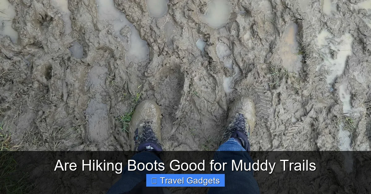 Are Hiking Boots Good for Muddy Trails
