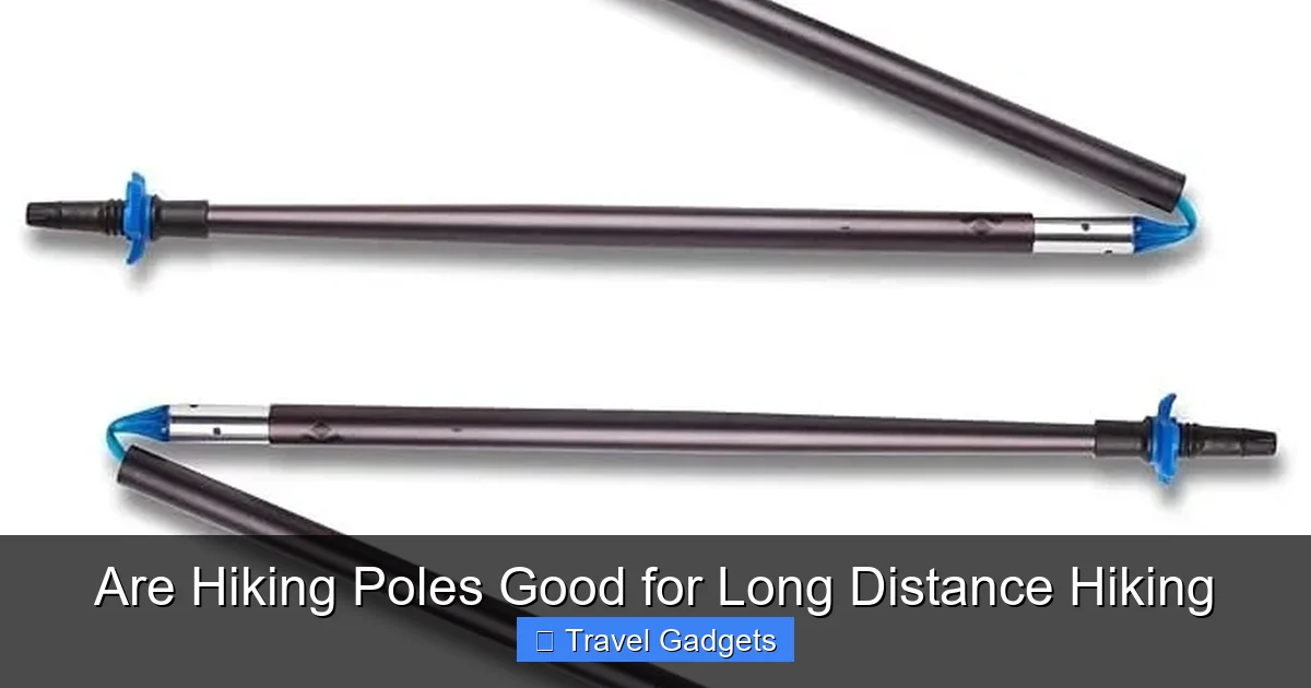 Are Hiking Poles Good for Long Distance Hiking