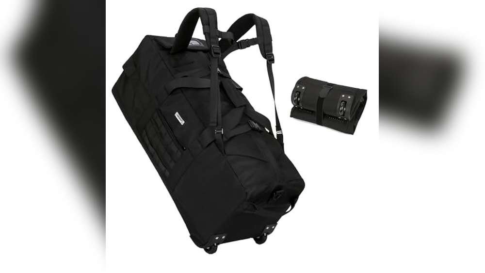Best Military Style Wheeled Duffle Bag for Traveling