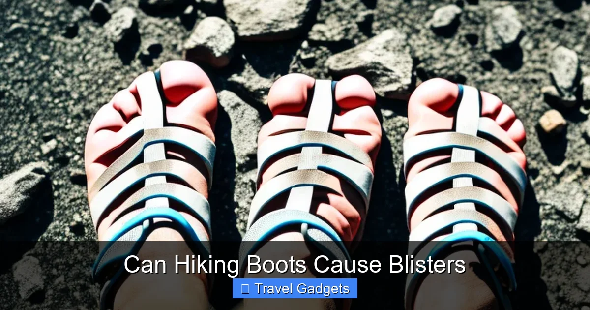 Can Hiking Boots Cause Blisters