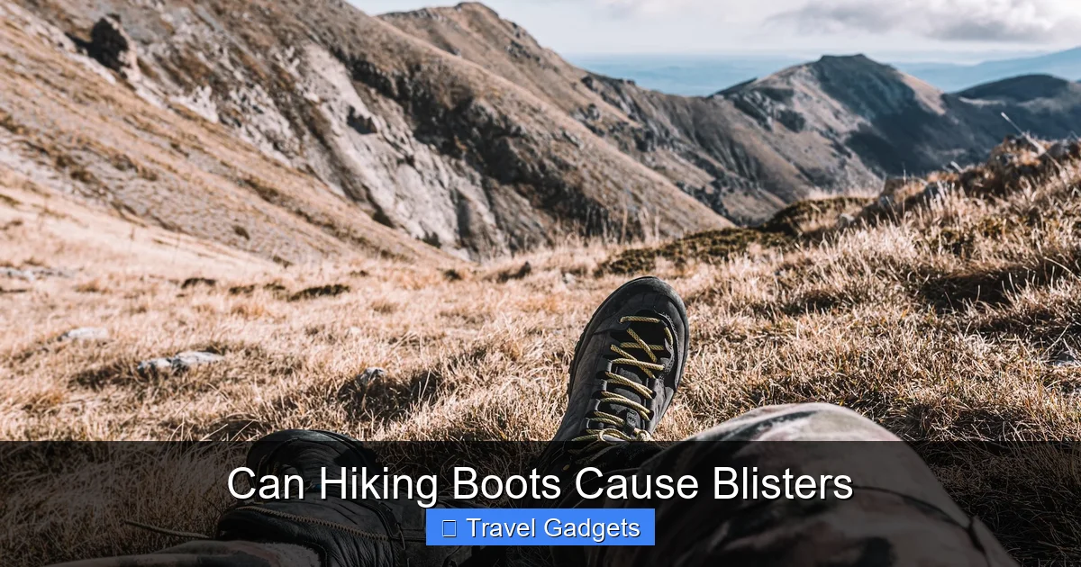 Can Hiking Boots Cause Blisters