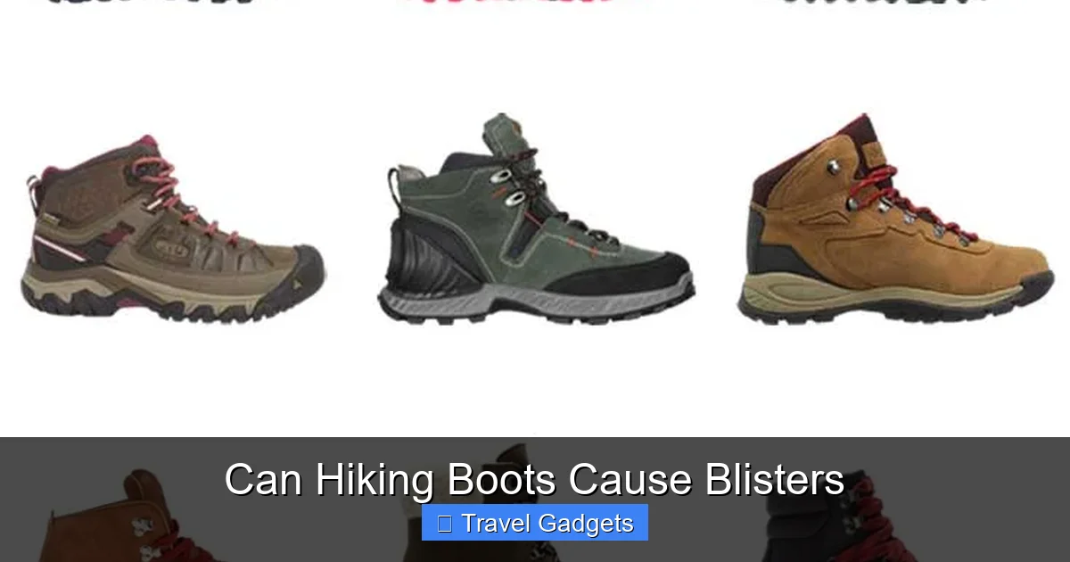 Can Hiking Boots Cause Blisters