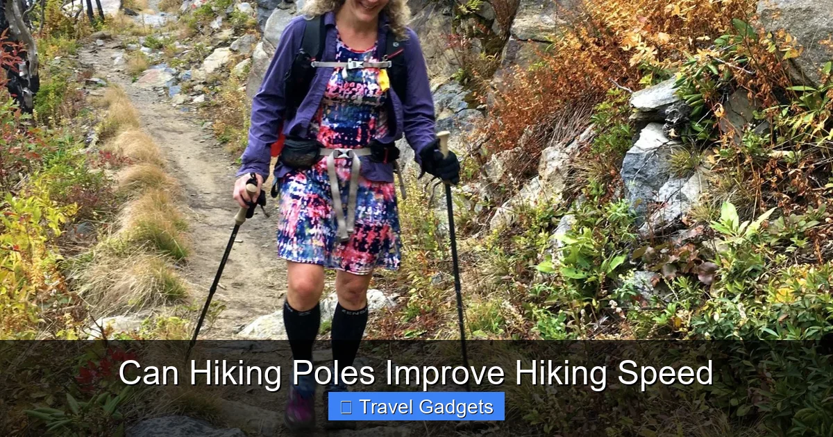 Can Hiking Poles Improve Hiking Speed