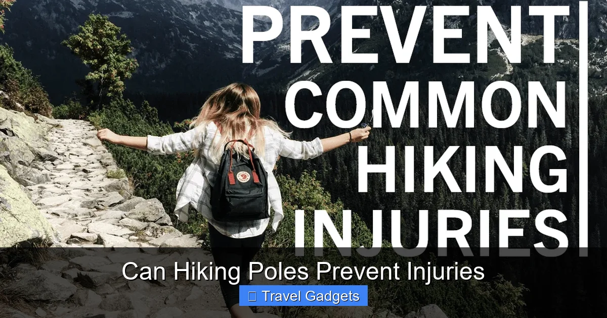 Can Hiking Poles Prevent Injuries