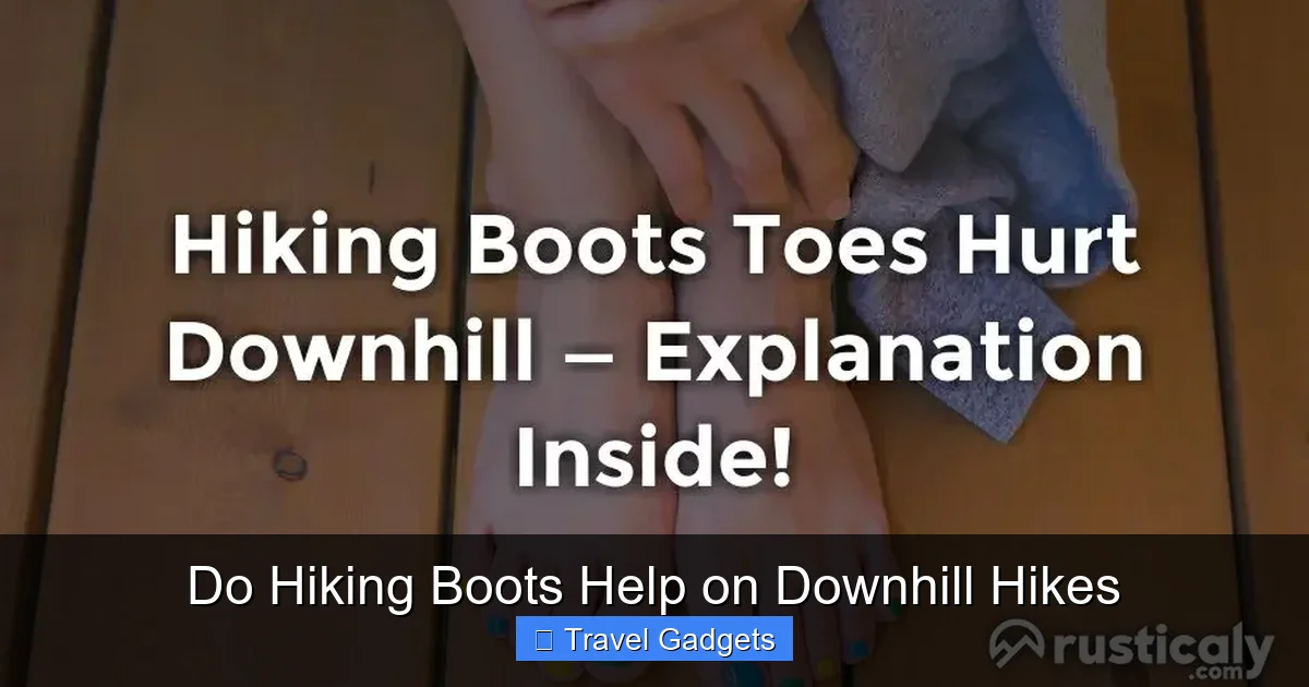 Do Hiking Boots Help on Downhill Hikes