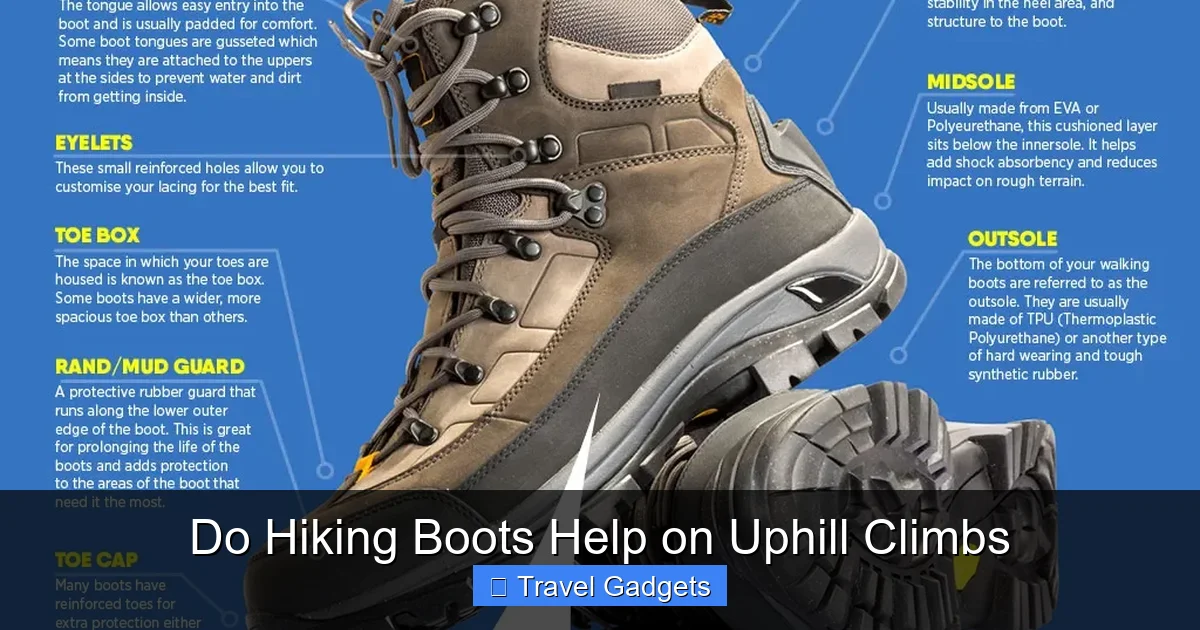 Do Hiking Boots Help on Uphill Climbs