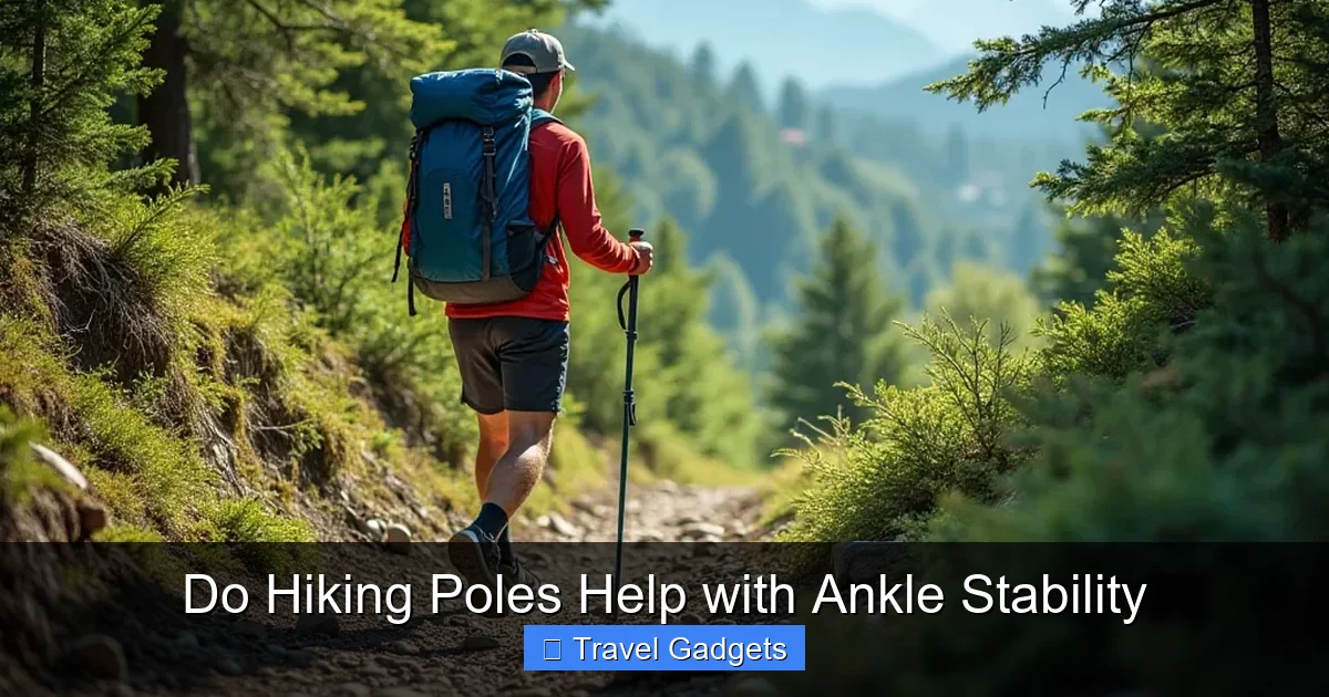 Do Hiking Poles Help with Ankle Stability