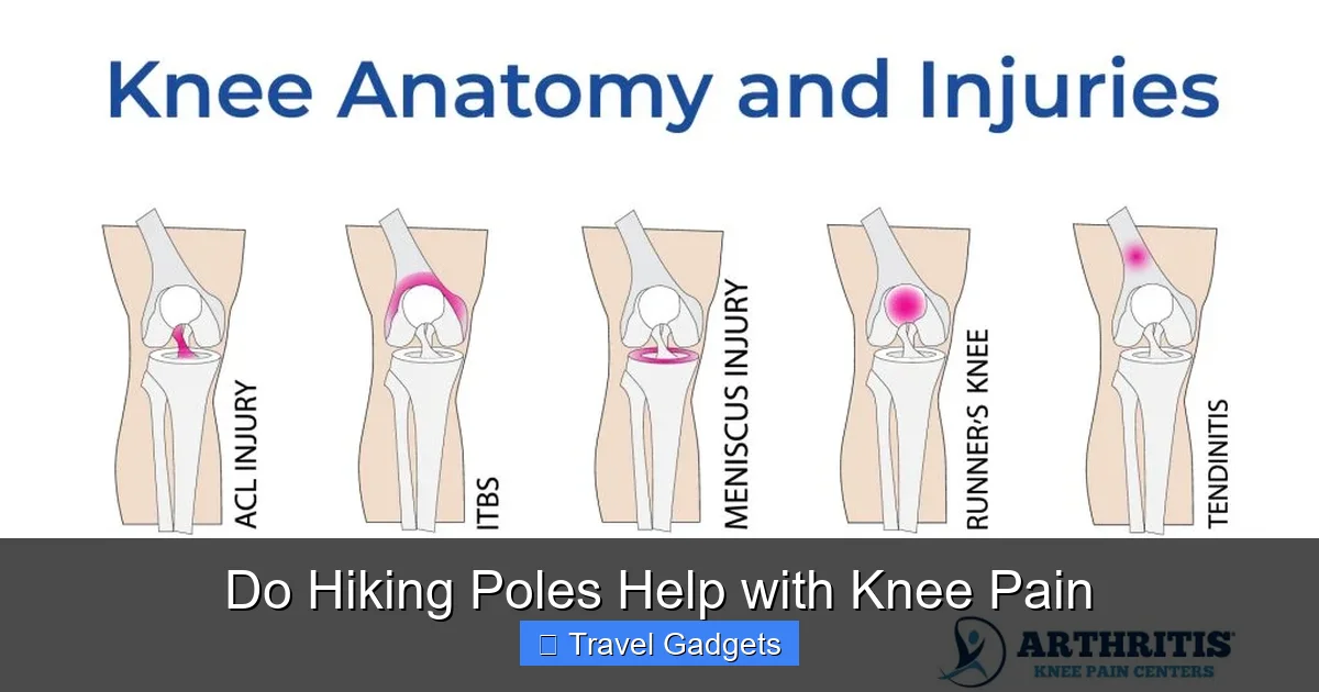 Do Hiking Poles Help with Knee Pain