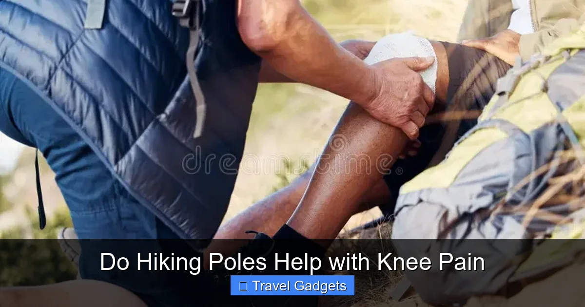 Do Hiking Poles Help with Knee Pain