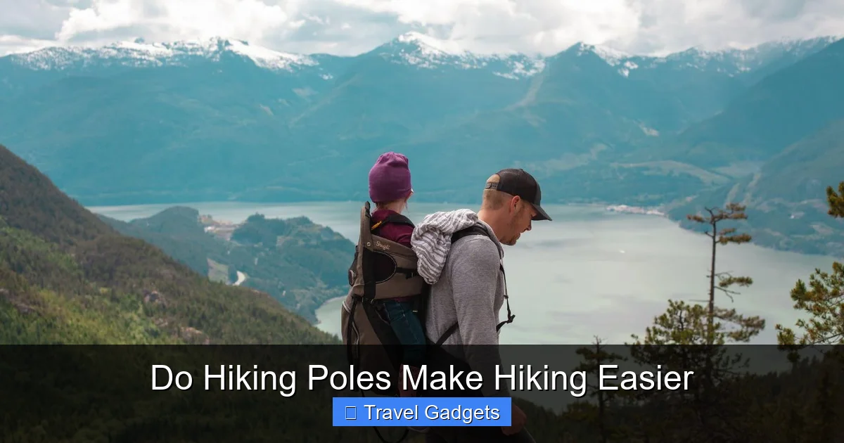 Do Hiking Poles Make Hiking Easier