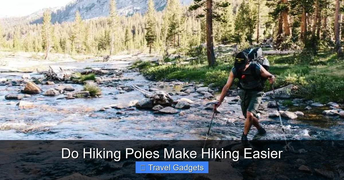 Do Hiking Poles Make Hiking Easier