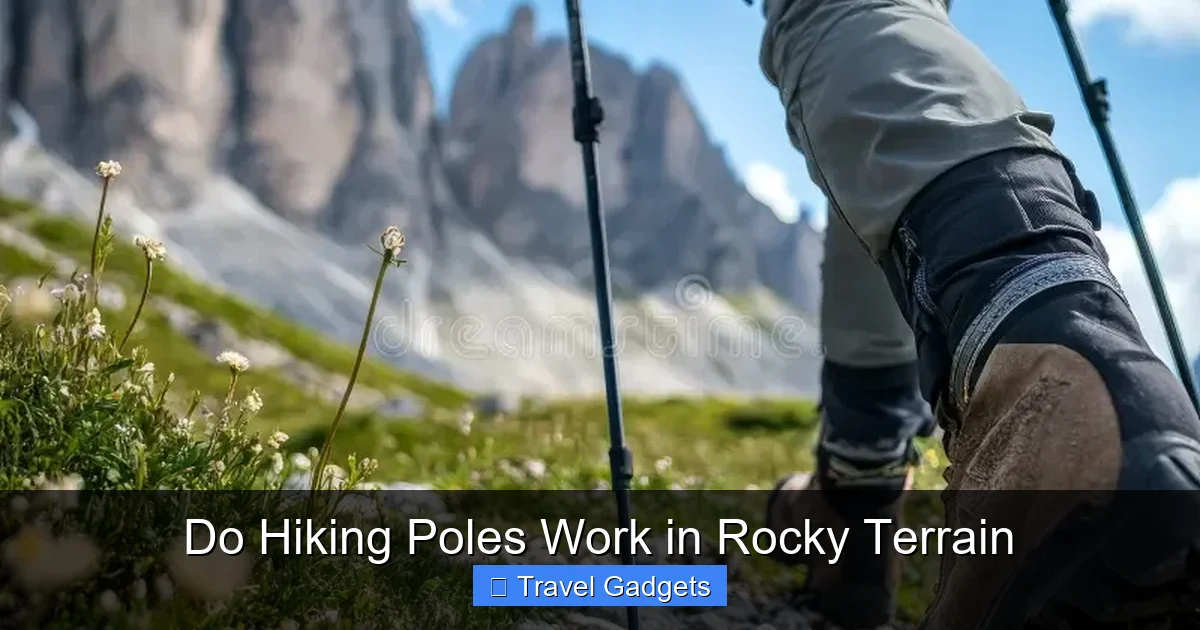 Do Hiking Poles Work in Rocky Terrain