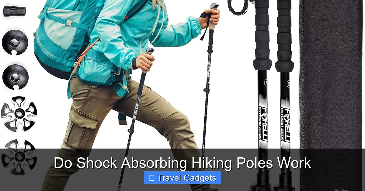 Do Shock Absorbing Hiking Poles Work
