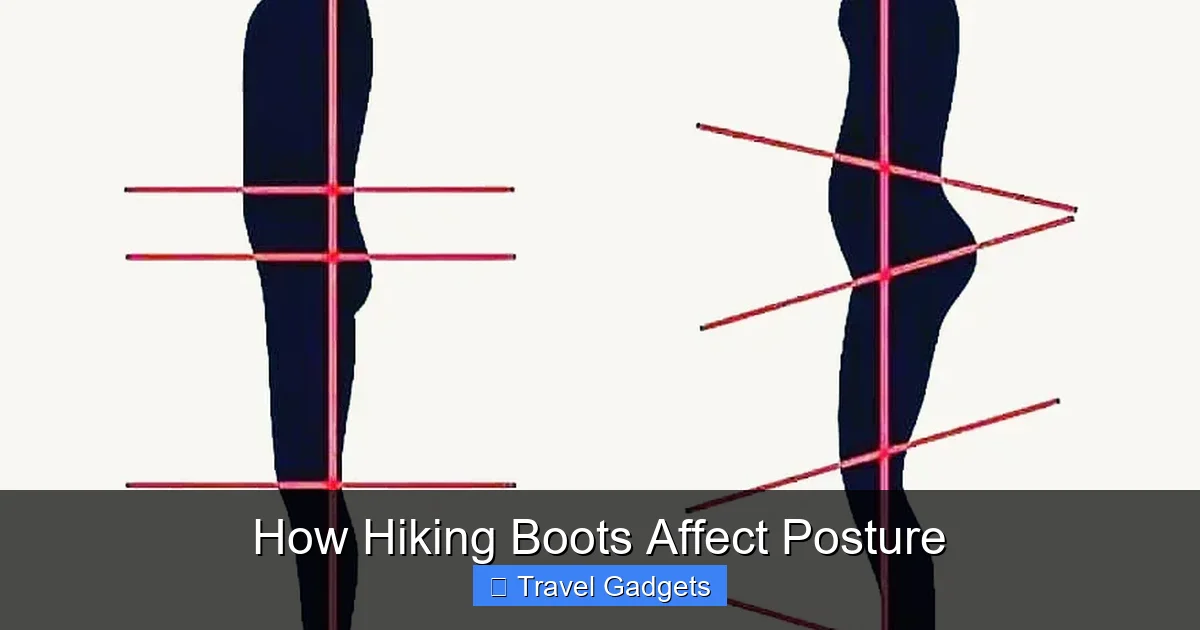How Hiking Boots Affect Posture
