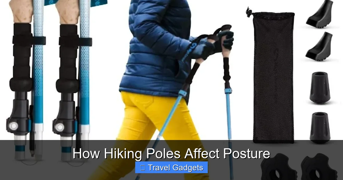 How Hiking Poles Affect Posture