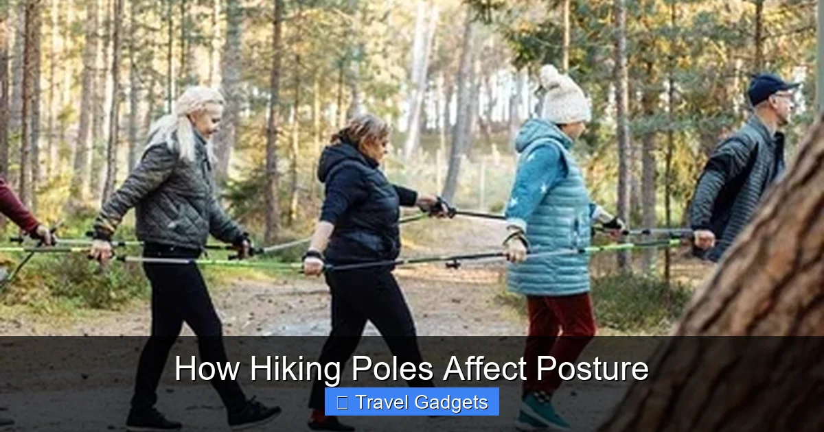 How Hiking Poles Affect Posture