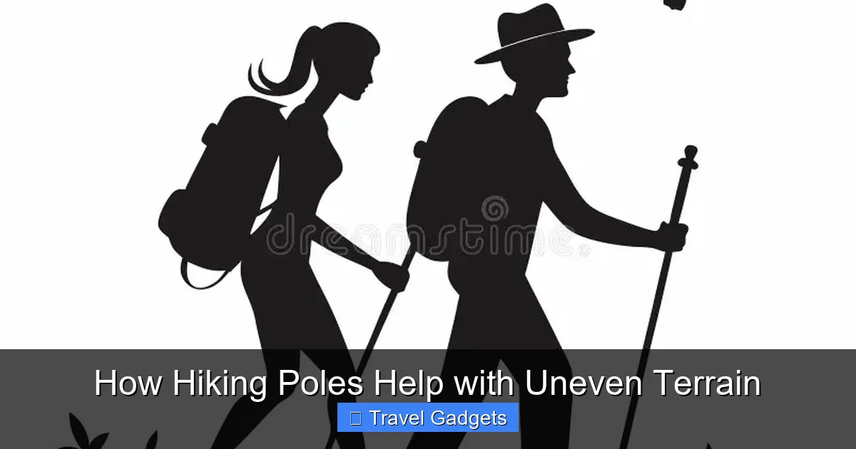 How Hiking Poles Help with Uneven Terrain