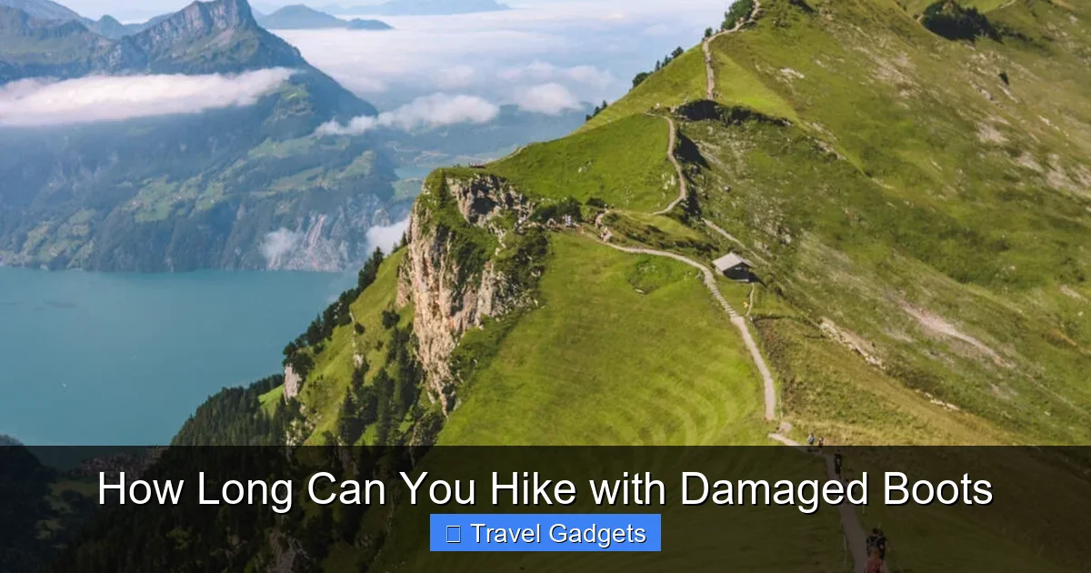 How Long Can You Hike with Damaged Boots