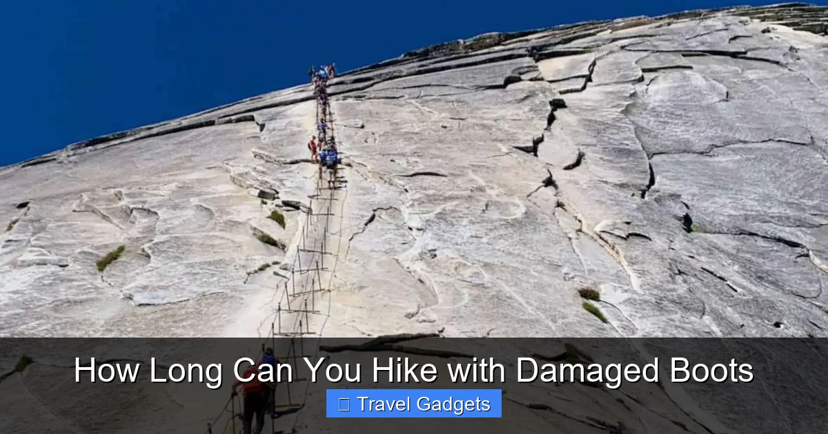 How Long Can You Hike with Damaged Boots