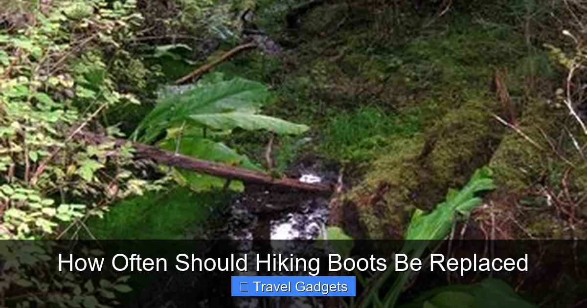 How Often Should Hiking Boots Be Replaced