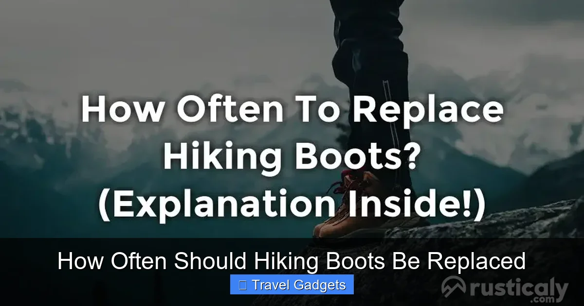 How Often Should Hiking Boots Be Replaced
